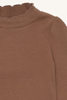 Preview: Hust&Claire -HC Amma - Langarmshirt braun