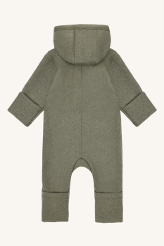 Preview: Hust&Claire - Maddy - Wollwalkoverall salbeigrün