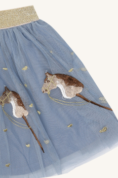 Preview: Hust&Claire -HC Ninna Horse - Rock/Pferd hellblau