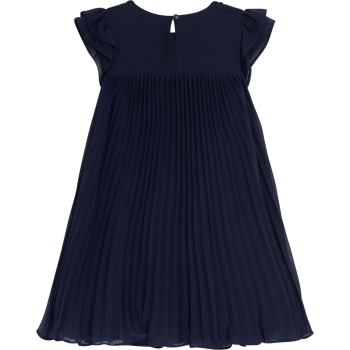 Preview: Danamade - Dress Kleid dunkelblau/Plissee