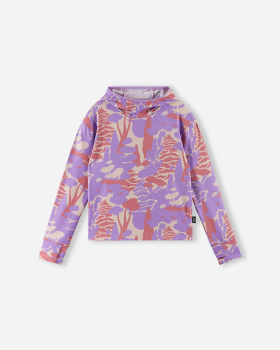 Reima - Surista Kapuzen-Langarmshirt mit Insektenschutz lila
