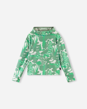 Reima - Surista Kapuzen-Langarmshirt mit Insektenschutz grün