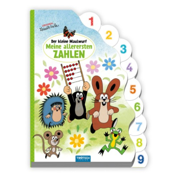 Trötsch - Der kleine Maulwurf Registerbuch "Erste Zahlen"