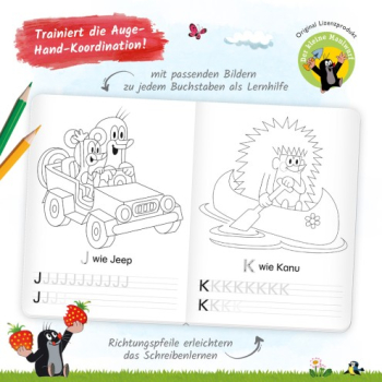 Trötsch - Der kleine Maulwurf ABC-Malbuch