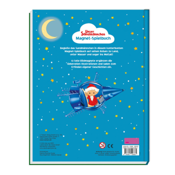 Preview: Trötsch - Unser Sandmännchen - Magnet Spielbuch