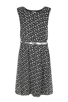 Happy Girls - Kleid black/silber