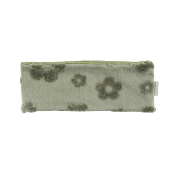 Maximo MINI GIRL- Haarband Frotteeblume grün