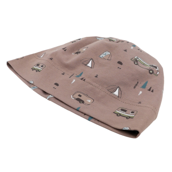 Maximo KIDS BOY-Beanie/Mütze Camping braun