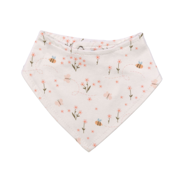 Maximo GOTS BABY-Dreiecktuch Blumen