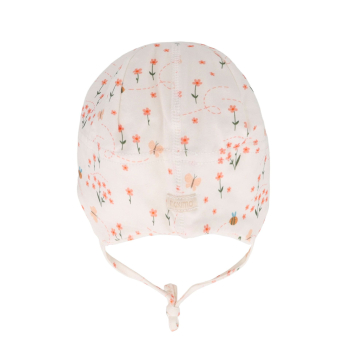 Preview: Maximo GOTS NEWBORN-Mütze Blumen