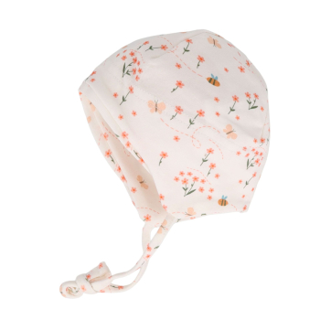 Preview: Maximo GOTS NEWBORN-Mütze Blumen