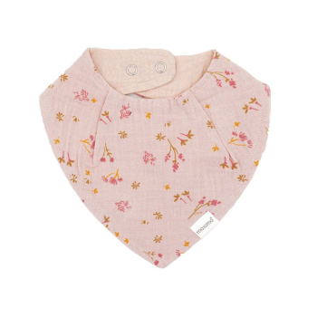 Maximo GOTS BABY-Dreieckstuch Herbstblumen