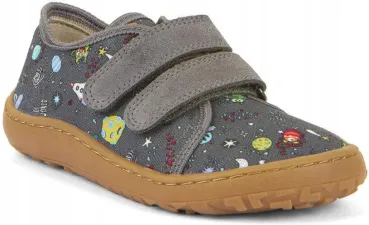 Froddo Barfußschuh/ Hausschuh Weltraum grey+