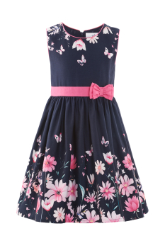 Happy Girls - Kleid navy/Schleife