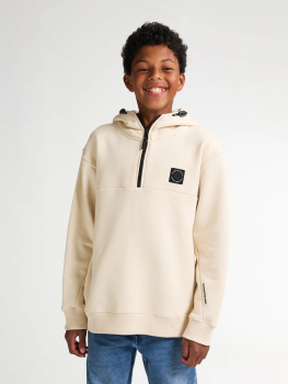 Petrol- HOODIE mit Reißverschluss Redwood