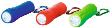Preview: Moses - Expedition Natur Taschenlampe mit Karabiner GRÜN