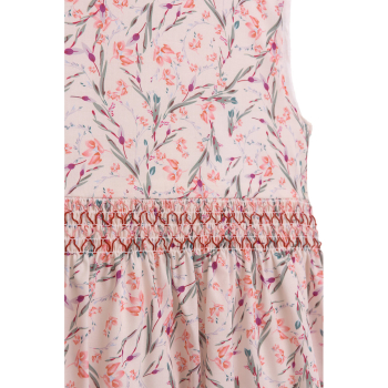 Preview: Danamade - Dress Kleid Blümchen creme