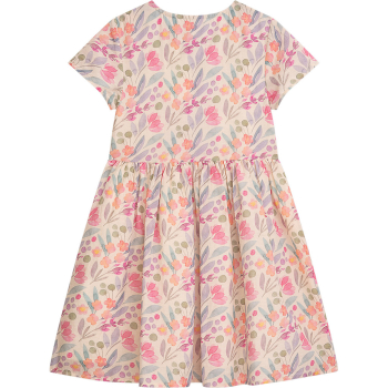 Preview: Danamade - DBELLA Kleid/ Blumenprint Ivory