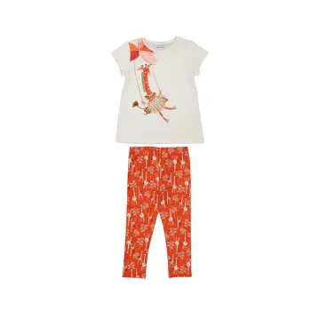 Mayoral - Set T-Shirt Giraffe und Leggings
