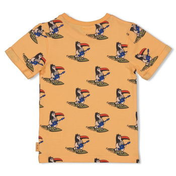 Sturdy- Jungen - T-Shirt Happy Rio orange
