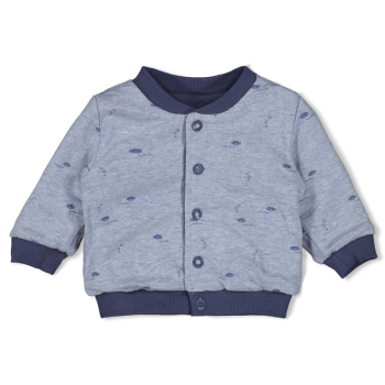 Feetje - Wende-Bomberjacke Blue Ocean