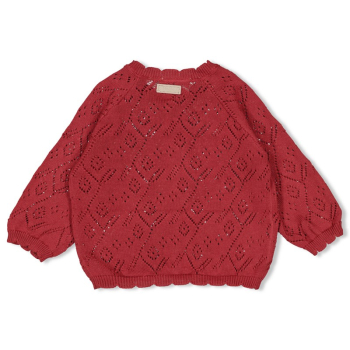 Preview: Feetje - Strickjacke - Ladybug/Johannisbeere