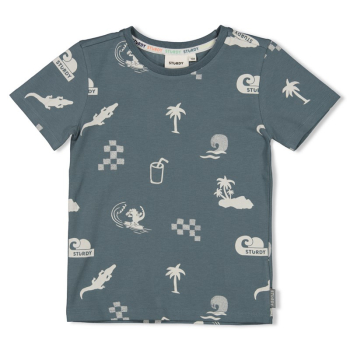 Sturdy- Jungen - T-Shirt - Lagoon Legends - petrol