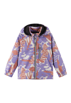 Reima - Softshelljacke flieder/weiß/braun