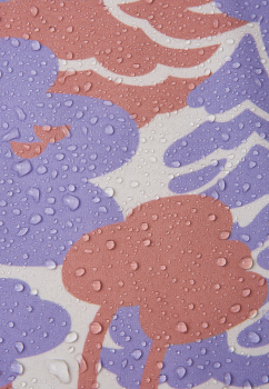 Preview: Reima - Softshelljacke flieder/weiß/braun