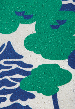 Reima - Softshelljacke blau/grün