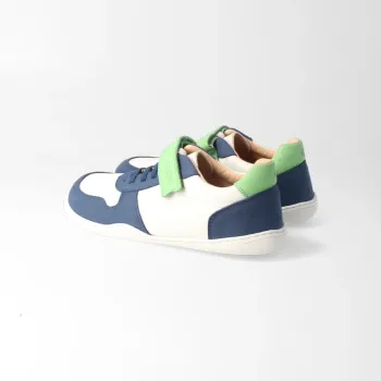 Preview: B-Lifestyle Barfuß-Sneaker anurafroschSTYLE TEENS meerblau