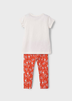 Mayoral - Set T-Shirt Giraffe und Leggings