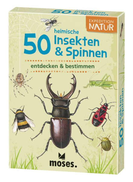 Moses - Expedition Natur 50 heimische Insekten & Spinnen