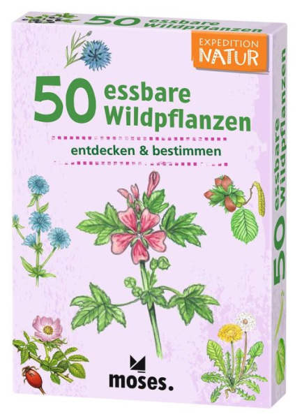 Moses - Expedition Natur 50 essbare Wildpflanzen