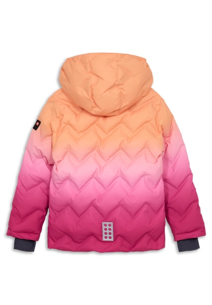 LegoWear - Winterjacke Farbverlauf pink/orange LWJESTED 709