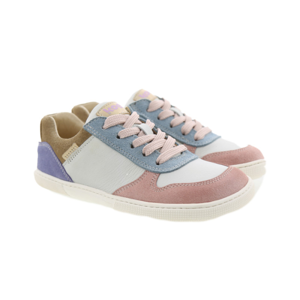 KOEL - Date Suede - white/rosé