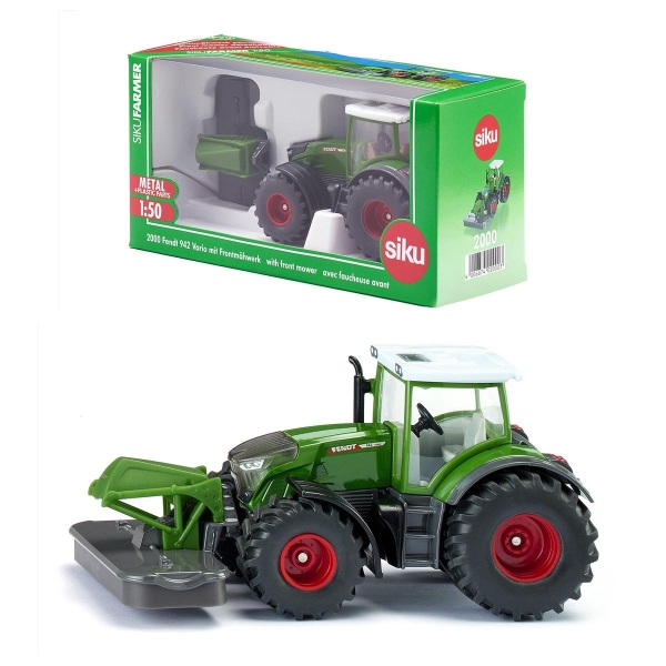 Siku 2000 Fendt 942 Vario mit Frontmähwerk 1:50