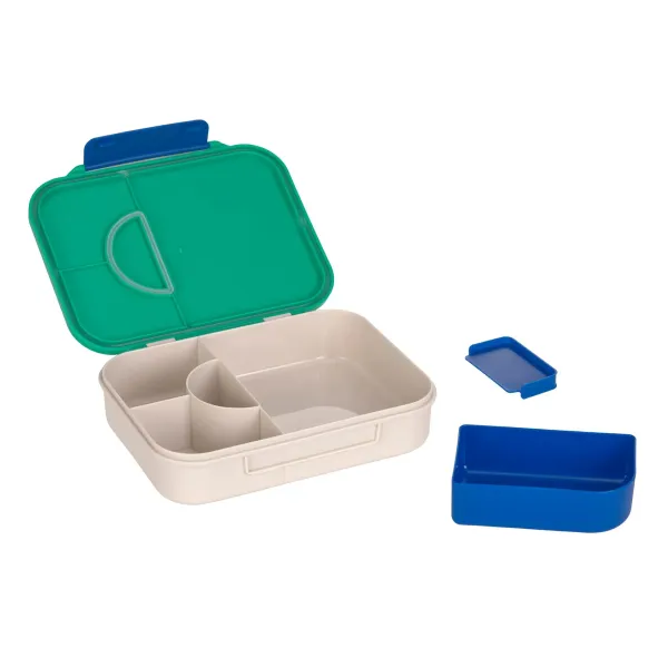 Lässig Brotdose - Bento Lunchbox Happy Trails - Frosch