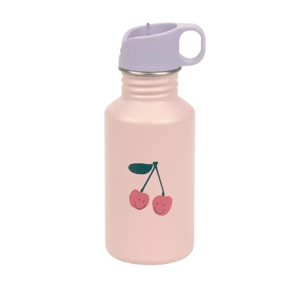 Lässig Trinkflasche - Edelstahl Happy Fruits - Kirsche