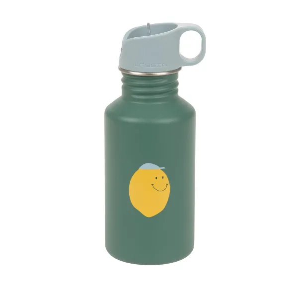 Lässig Trinkflasche - Edelstahl Happy Fruits - Zitrone