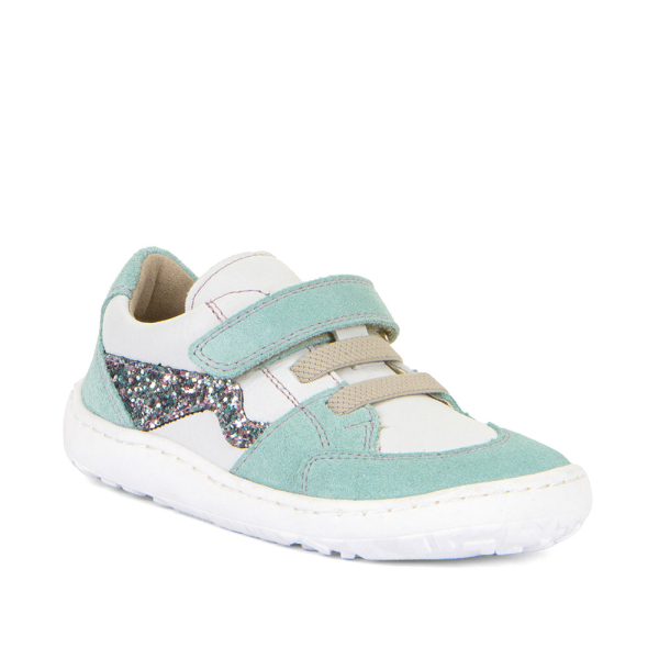 Froddo Barfuß-Halbschuh weiß/mint