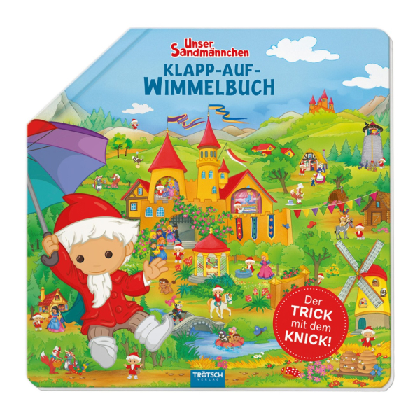 Trötsch - Unser Sandmännchen - Klapp-Auf-Wimmelbuch