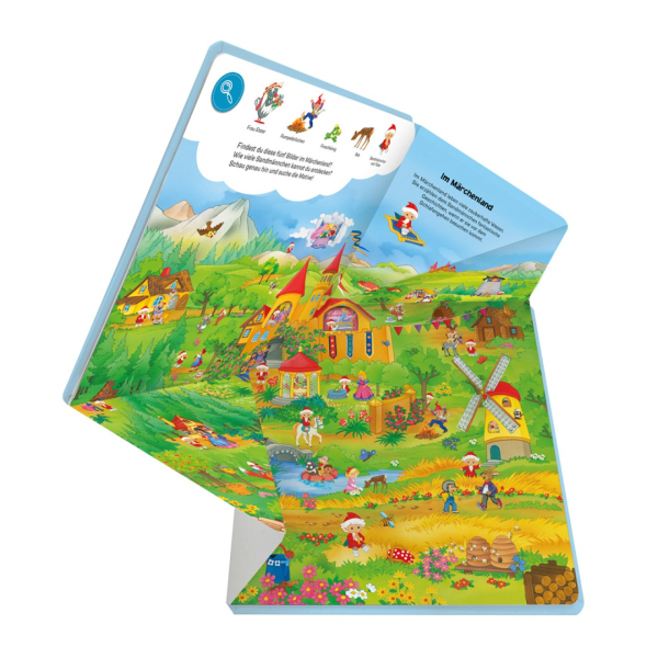 Trötsch - Unser Sandmännchen - Klapp-Auf-Wimmelbuch