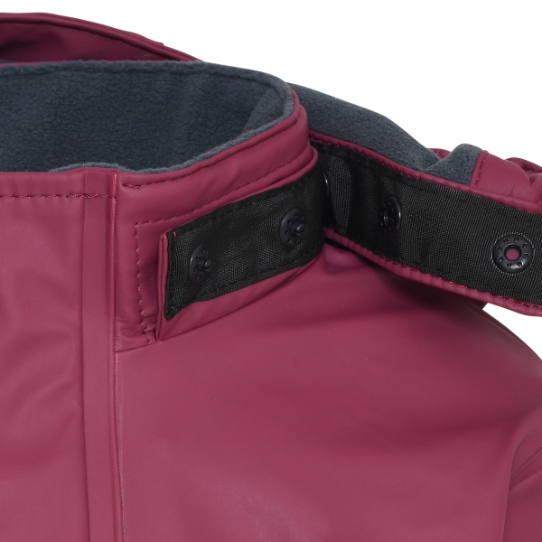 LegoWear - gefütterte Regenjacke bourdeaux