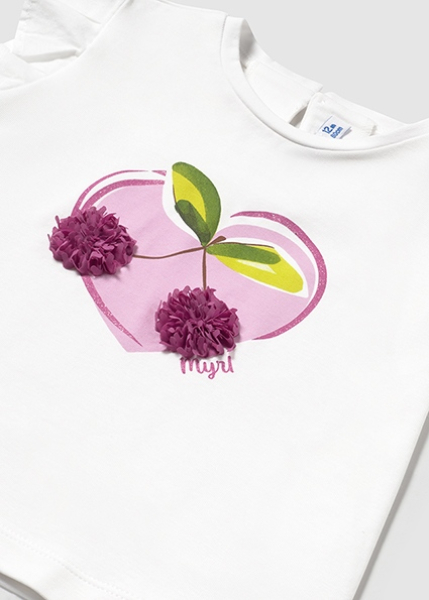 Mayoral - T-Shirt Rüschen