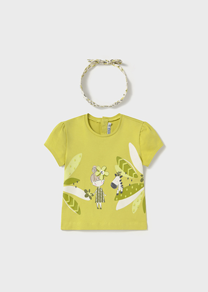 Mayoral - T-Shirt mit Haarband