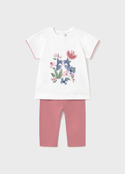 Mayoral - Set Leggings und T-Shirt Katze
