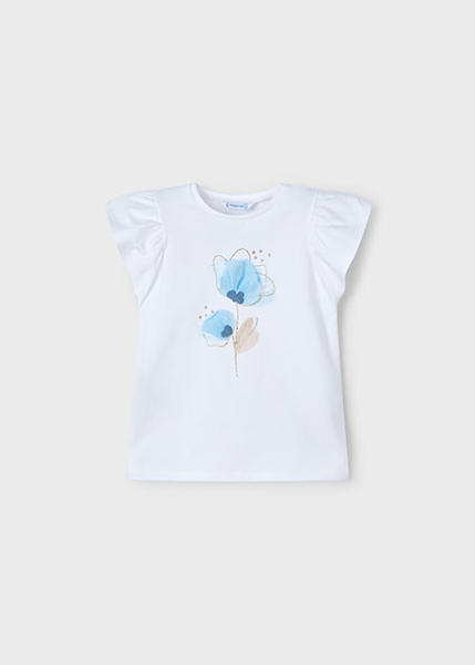 Mayoral - T-Shirt cremeweiß