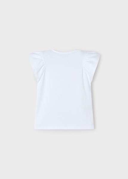 Mayoral - T-Shirt cremeweiß