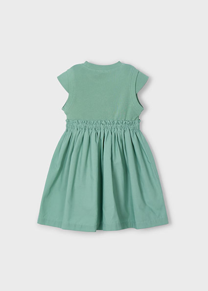 Mayoral - Kleid gerippt Minze